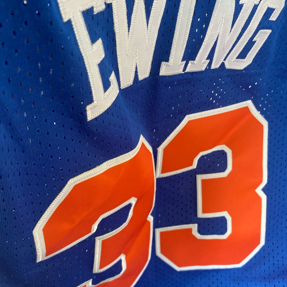Embroidered Patrick Ewing Basketball Custom Jersey New York - Picture 3 of 3
